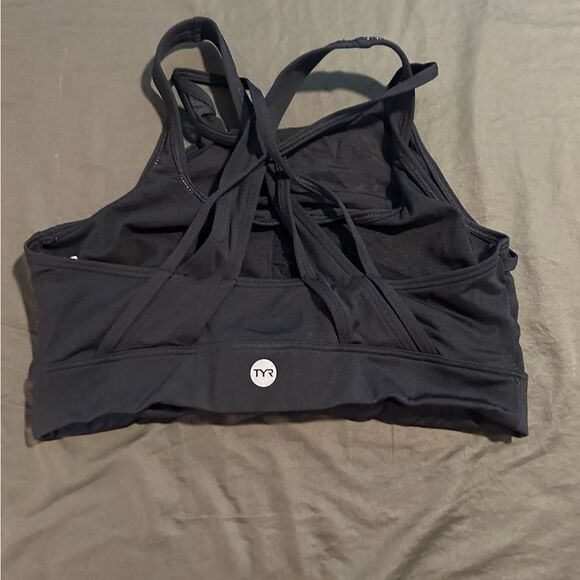 TYR Black High Neck Bikini Top - Picture 2 of 2